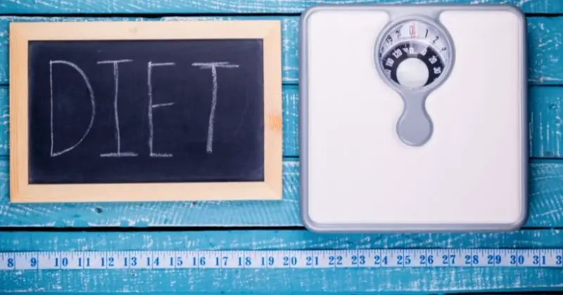 Doctors Weight Loss  - Chalkboard & A Scale
