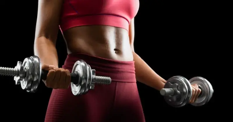 Lose Weight with Resistance Training - dumbbells