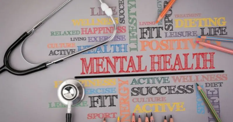 Exercises to Improve Mental Health - word collage